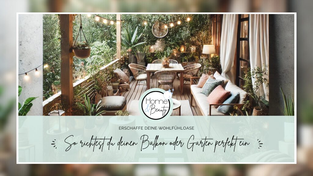Mehr über den Artikel erfahren So richtest du deinen Balkon oder Garten perfekt ein