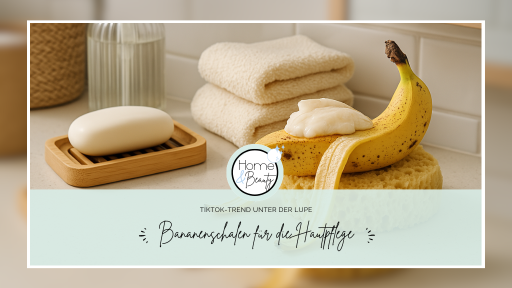 Bananenschale Hautpflege