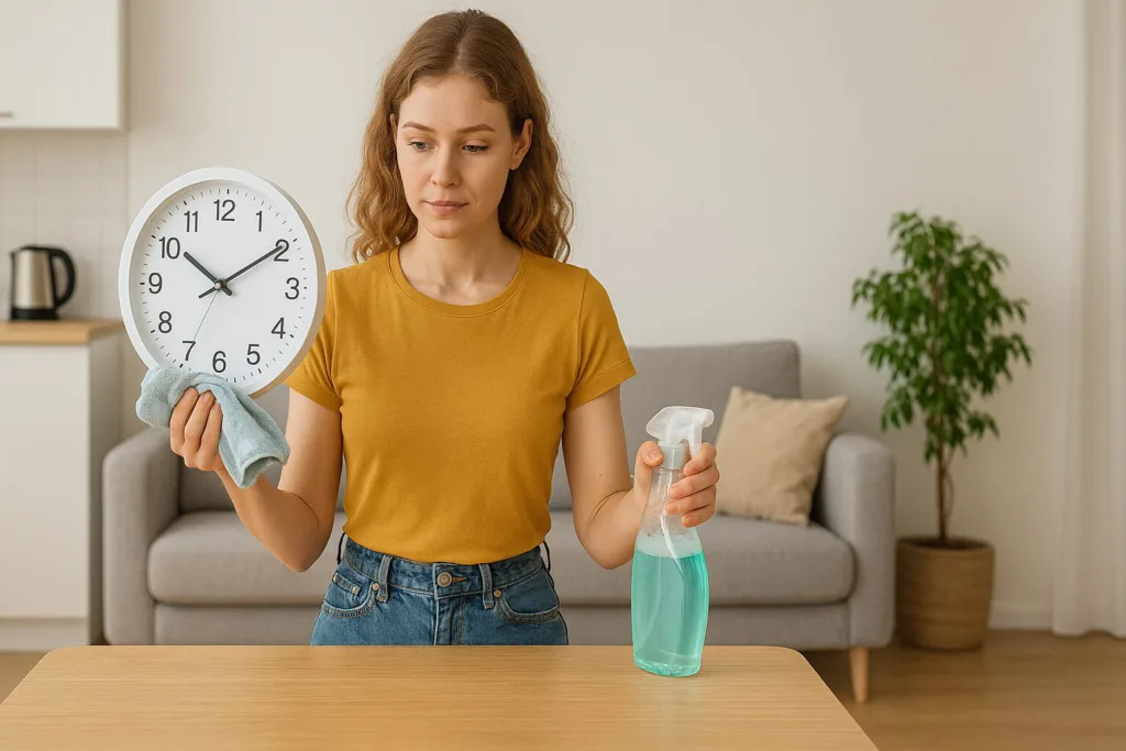 Wohnung schnell und effektiv reinigen