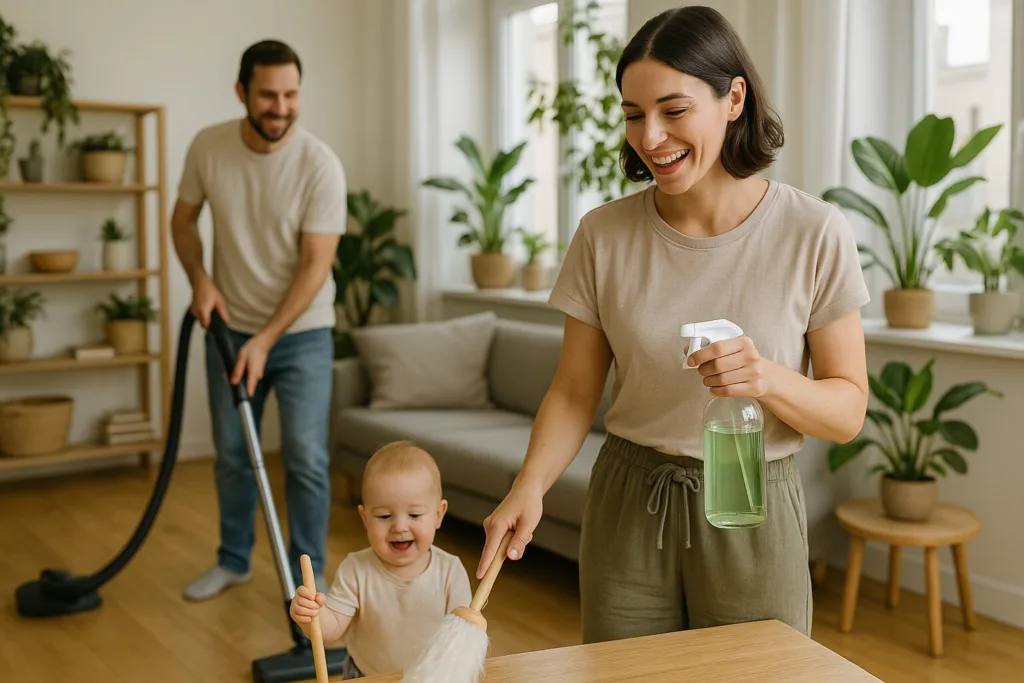 Wohnung schnell und effektiv reinigen